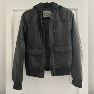 Levi faux leather jacket